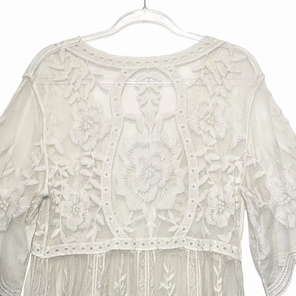 No Brand white lace